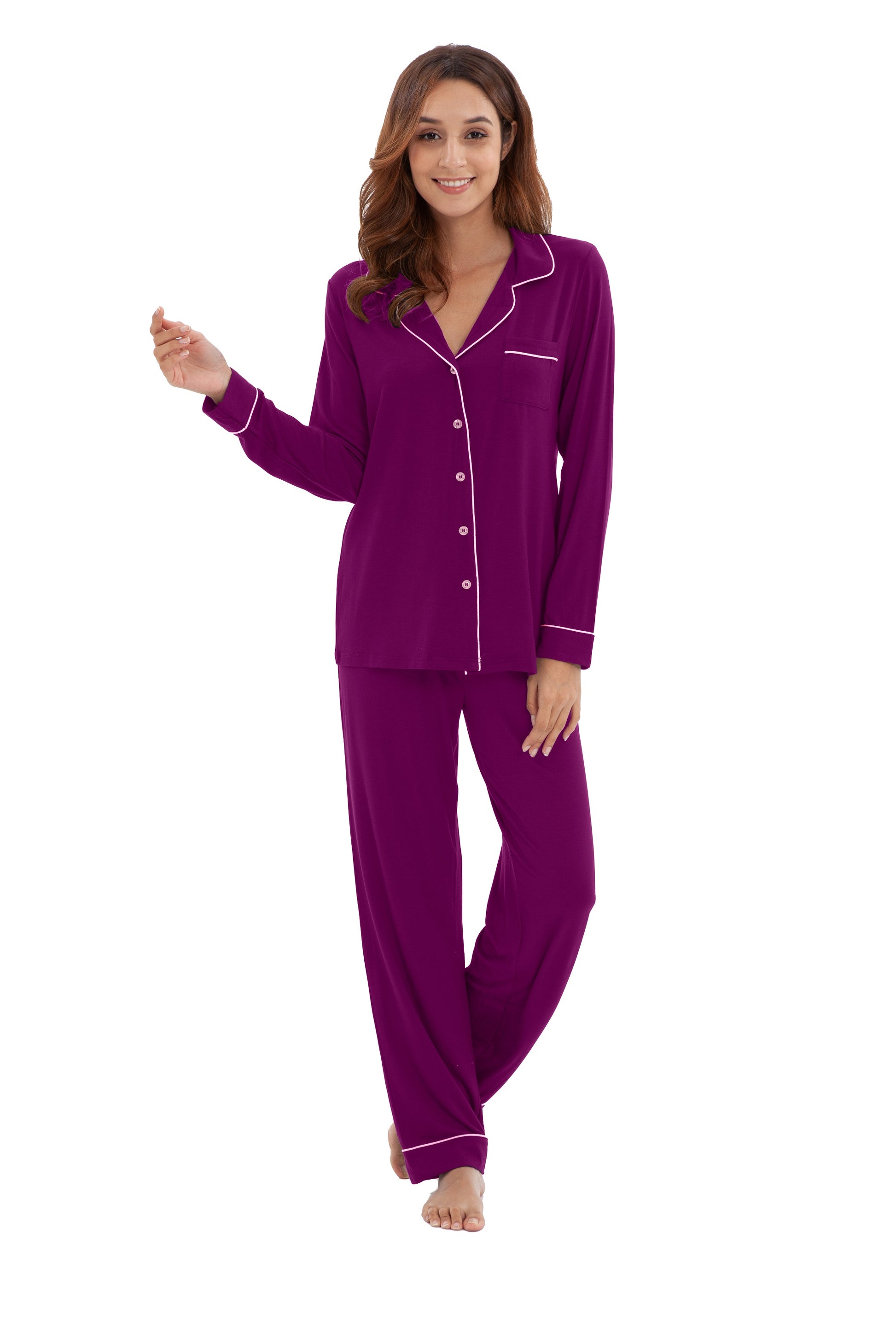Womens Full Sleeve Pajamas Sets Canada – Pajama Village Canada